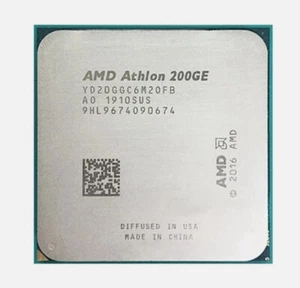AMD Athlon 200GE 3.2 GHz Dual-Core 4 Threads 5MB 35W Socket AM4CPU Processor - Picture 1 of 1