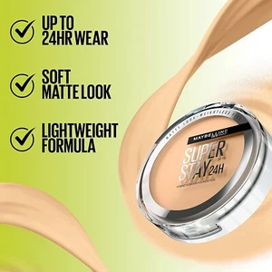 Base en polvo híbrida Maybelline Super Stay hasta 24 horas elige tu tono *NUEVA* - Imagen 1 de 83