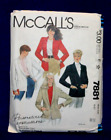 McCall's 7881 Misses' Jacket Sewing Packet Size 14, Bust 36 UNCUT FF