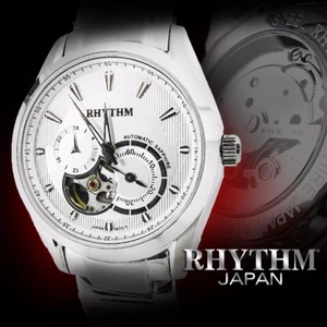 Rhythm A1402S01 Automatik Herren Armbanduhr 40x47,5 mm Gehäuse Saphirkristall Objektiv - Bild 1 von 8