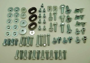 FULL BODY PLASTIC BOLT KIT HONDA CR80 CR85 CR125 CR250 CR450 CR480 CR500 - Picture 1 of 5