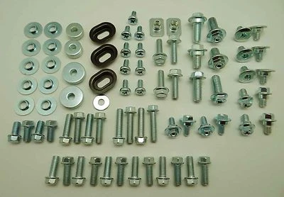 FULL BODY PLASTICS BOLT KIT HONDA CR80 CR85 CR125 CR250 CR450 CR480 CR500 - Image 1 of 4