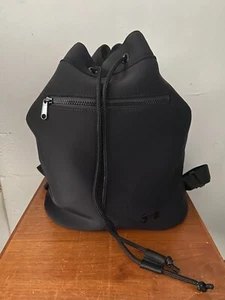 RAR Under Armour Neopren schwarz Kordelzug Tasche gefüttert Rucksack Reise Fitnessstudio - Bild 1 von 8