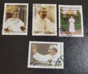 1998 Vatican City Remembrance of Pope John Paul 1 fine used Lightly Hinged - Picture 1 of 5
