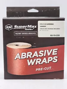 SuperMax Tools 60-19-220 220 Grit 19-38 Inch Drum Sander (3-wraps per box) - Picture 1 of 6