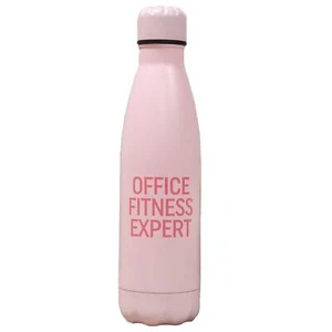 Doppel Gefüttert Pink Aluminium Trinkflasche - Büro Fitness Expert - Bild 1 von 2