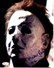 A. MICHAEL LERNER signed 8x10 Photo HALLOWEEN 6 The Curse of Michael Myers JSA