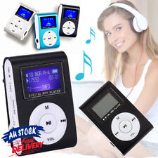 MP3 Player With Clip-on Mini Portable LCD Screen Support Micro SD TF Card Stereo