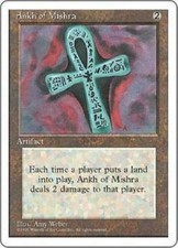 Ankh of Mishra 4th Edition MtG NM 1995