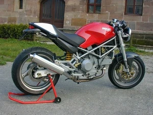 SCARICO TERMINALI SPARK TITANIO DUCATI MONSTER 620 695 800 900ie 1000 S4 - Imagen 1 de 1