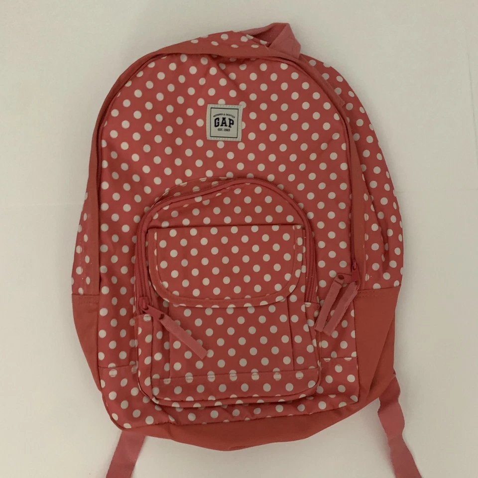 Mochila Gap para niñas con lonchera rosa con manchas blancas pequeña Foto 1 de 4