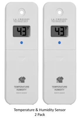 LTV-TH2 La Crosse Technology View - Temperature & Humidity Sensor - 2 PACK - Image 1 of 4