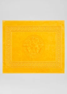Versace-''GRECA-MEDUSA BATH MAT SALE PRICE AU$ 300 YELLOW'' - Picture 1 of 3