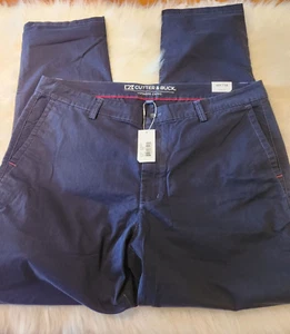 CUTTER & BUCK Voyager Chino Navy Blue Pants SIZE 40T/34 NWT 7 - Picture 1 of 8