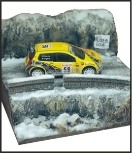 Ninive 28X Diorama Rally De Montecarlo Modelo En Marmorina Modelo de Coches 1:43 - Imagen 1 de 2