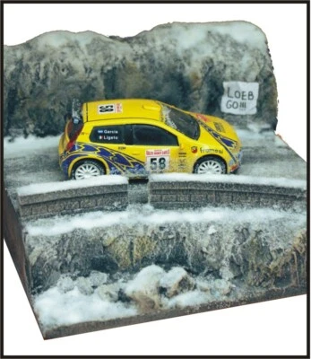 Ninive 28X Diorama Rally De Montecarlo Modelo En Marmorina Modelo de Coches 1:43 - Imagen 1 de 2