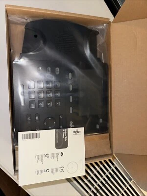 New Digium D62 2 Line Color Display Black IP Phone Sangoma 1TELD062LF Asterisk - Image 1 of 3