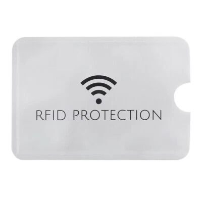 XTRAFAST 5x RFID Schutzhülle Blocker NFC Datenschutz Abschirmung EC Karte Kreditkarte
