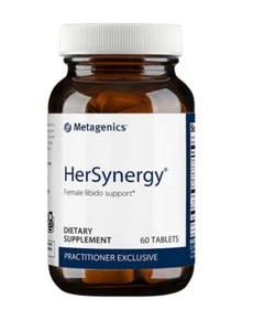 HerSynergy By Metagenics. 60 Tablets. Supports Female Libido. Free Shipping - Picture 1 of 3