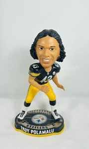 Pittsburgh Steelers Troy Polamalu 2012 Acción Raro Bobblehead Foco NFL - Imagen 1 de 10