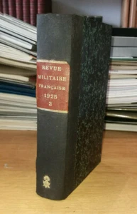 MILITARIA REVUE MILITAIRE FRANCAISE 3/1925 CARTES PLANS CROQUIS GUERRE 14/18 - Bild 1 von 5