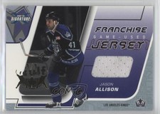 2002-03 ITG Be A Player Signature Series Fall Expo 1/1 Jason Allison #FJ-14 2a8