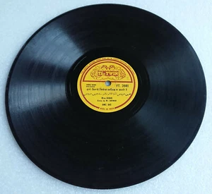 Bollywood Gramophone Record Indian 78rpm Miss Bibho FT.3981 - Picture 1 of 4