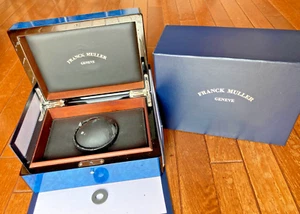 FRANCK MULLER GENEVE SCATOLA OROLOGIO vuota in legno #U98 - Foto 1 di 11