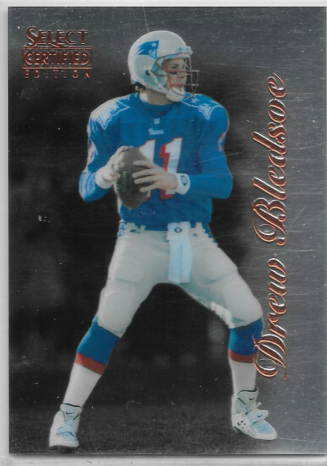 1996 Select Certified #45 Drew Bledsoe New England Patriots Washington - Image 1 of 1