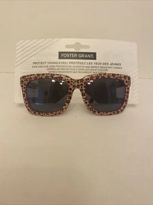 Foster Grant Kids Sunglasses 100% UVA-UVB Protection 3+ Pink with Stars - Picture 1 of 8