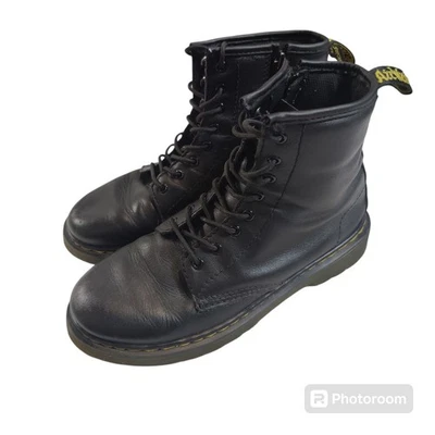 Dr. Martens Youth 3 Women's 5 Softy T Combat Boots High Top Side Zip 1460J - Image 1 of 4