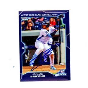 Josue Briceno 2025 West Michigan Whitecaps signed autograph baseball card c - Picture 1 of 2