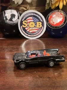 CORGI JUNIORS 1976 Batman Batmobile Black Diecast USED EX Condition - Picture 1 of 9