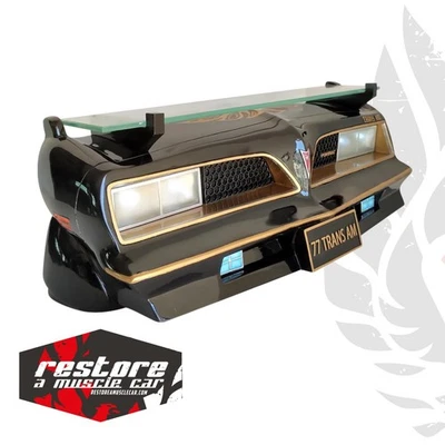 1977 Pontiac Trans Am Bandit 18-inch Light Up Mancave Wall Display Shelf - Image 1 of 4