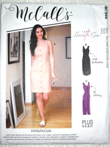 McCalls 7944 Dresses Womens size 18w-24w Sewing Pattern - Picture 1 of 2