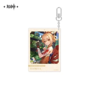 Genshin Impact Yoimiya Acrylic Keychain Mourning Day Birthday Official - Picture 1 of 3