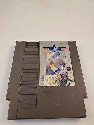 AUTHENTIC TOP GUN NINTENDO NES VIDEO GAME LOOSE Tested - Image 1 of 4