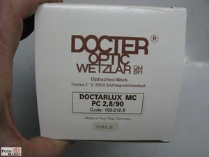 Docter Optic Lens Doctarlux Mc PC 2,8/90 MM for Kodak Ektapro Dia Projector - Picture 1 of 4