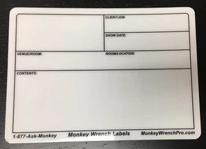 Road Case Label 5" x 7" (Pack of 6) - Picture 1 of 1