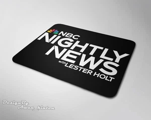 New Mouse Pad NBC Nightly News Logo Mouse Mad Accessories Made In Usa - Picture 1 of 2