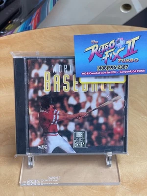 World Class Baseball (TurboGrafx-16, 1989) CIB pre-owned - Image 1 of 3