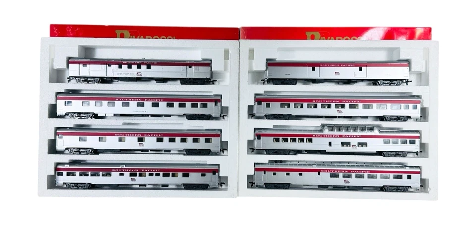 #6974 y #6975 Rivarossi HO 1/87 1930 Southern Pacific 8 coches pasajeros juegos A/B Foto 1 de 4