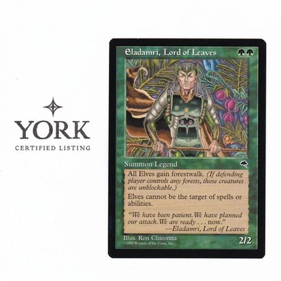 MTG Eladamri, Lord of Leaves - Tempest #224/350 - NM Regular EN  - Image 1 of 2