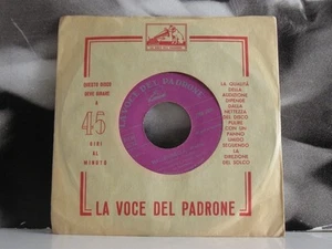 SERGIO BRUNI & I SUOI CADETTI - MALIZIUSELLA / LUSINGAME 45 GIRI 7" NAPOLETANA - Imagen 1 de 1