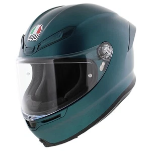 Agv K6 S Matt Petrolio, Full Face Motorcycle Helmet, New E2206! Fast Shipping! - Picture 1 of 29