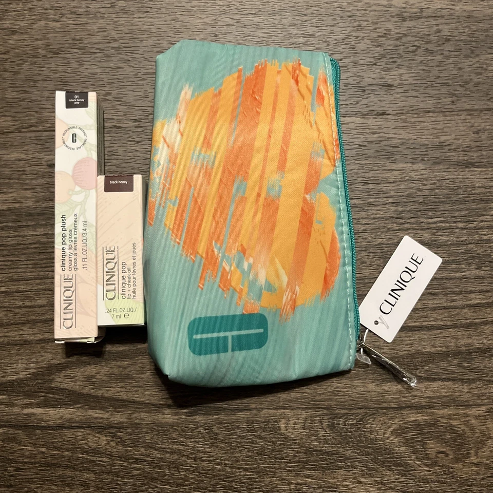 Clinique Pop Lip Cheek Oil Black Honey Limited Edition 0.24 oz