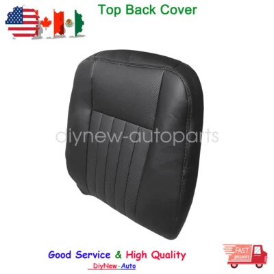 Driver Top Perforated Leather Seat Cover Black For 2003-2006 Lincoln Navigator Foto 1 de 4