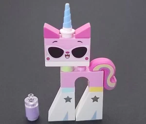 Lego Mini Figure The Lego Movie 2 Unikitty Disco Kitty from Set #70828 - Picture 1 of 1