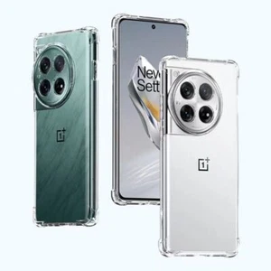 For OnePlus 13R 13 12R 11 10T 9T Nord Slim Clear Shockproof TPU Back Case Cover - Picture 1 of 8