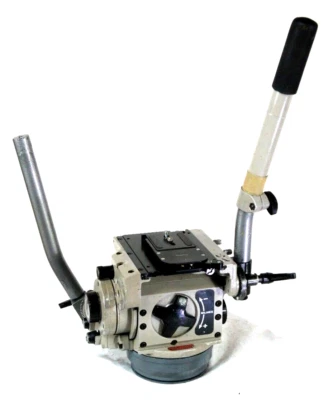 VINTEN VIDEO 30 TOP FLUID HEAD WEDGE CAMERA PLATE JUST AFTER PRO SERVICED 77 Lbs - Image 1 of 4